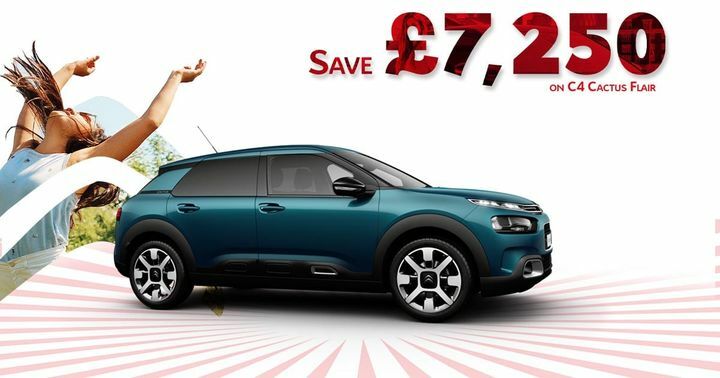SAVE £7,250 on a new C4 Cactus Hatch Flair (the top specification trim level) here at Charters Citroen whilst stocks last!

Call our Sales Team on 01252 213150 for more information!

£2499 deposit
£214 a month
6,000 miles p/a on pcp
with a free metallic … ift.tt/3jCOx75