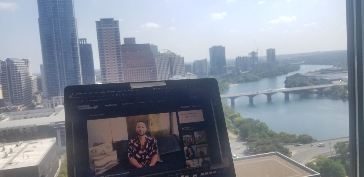 txstcorgi's tweet photo. Watching from beautiful Austin TX! #data20 #TC2020 #Tableau @tableau https://t.co/tAYM1gsrx4