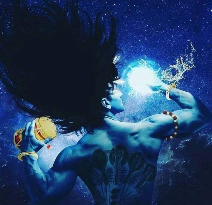 even of death itself, the Ananda Tandava depicts him as joyful.