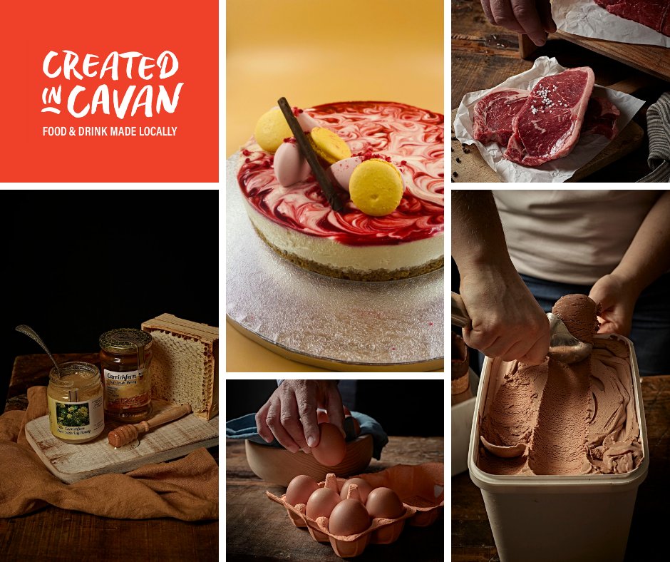 Discover the people at the heart of the County Cavan delicious food scene. #CreatedInCavan is fuelled by passion for local cuisine and quality produce. Meet our fantastic collection of food and drink producers, restaurants and hotels that make our County so special.