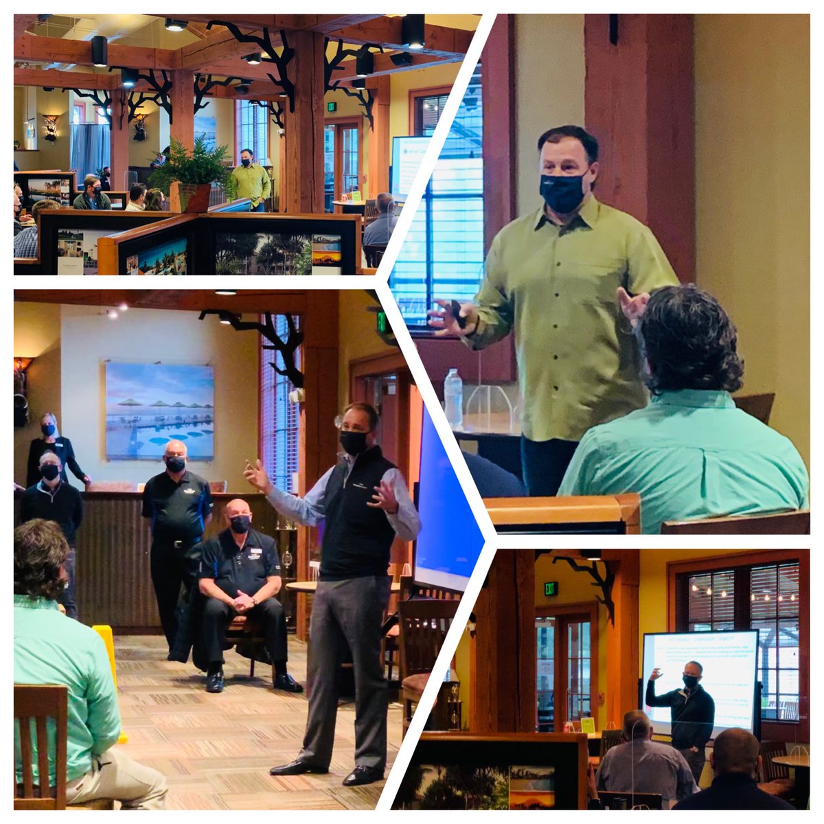tshed80's tweet photo. Great morning meeting with the best leadership team @DustyTonkin, @RhettBolling, @phicks59 and a special guest Joe McGriff! If you aren’t part of an amazing company like @bluegreentweets with great opportunities like this, you should be! https://t.co/AitvAdbqp1