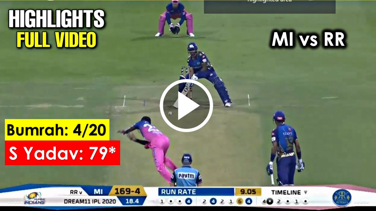 watch : ipl.myhindipedia.com/mi-vs-rr-video…
#IPL2020 #MIvRR
