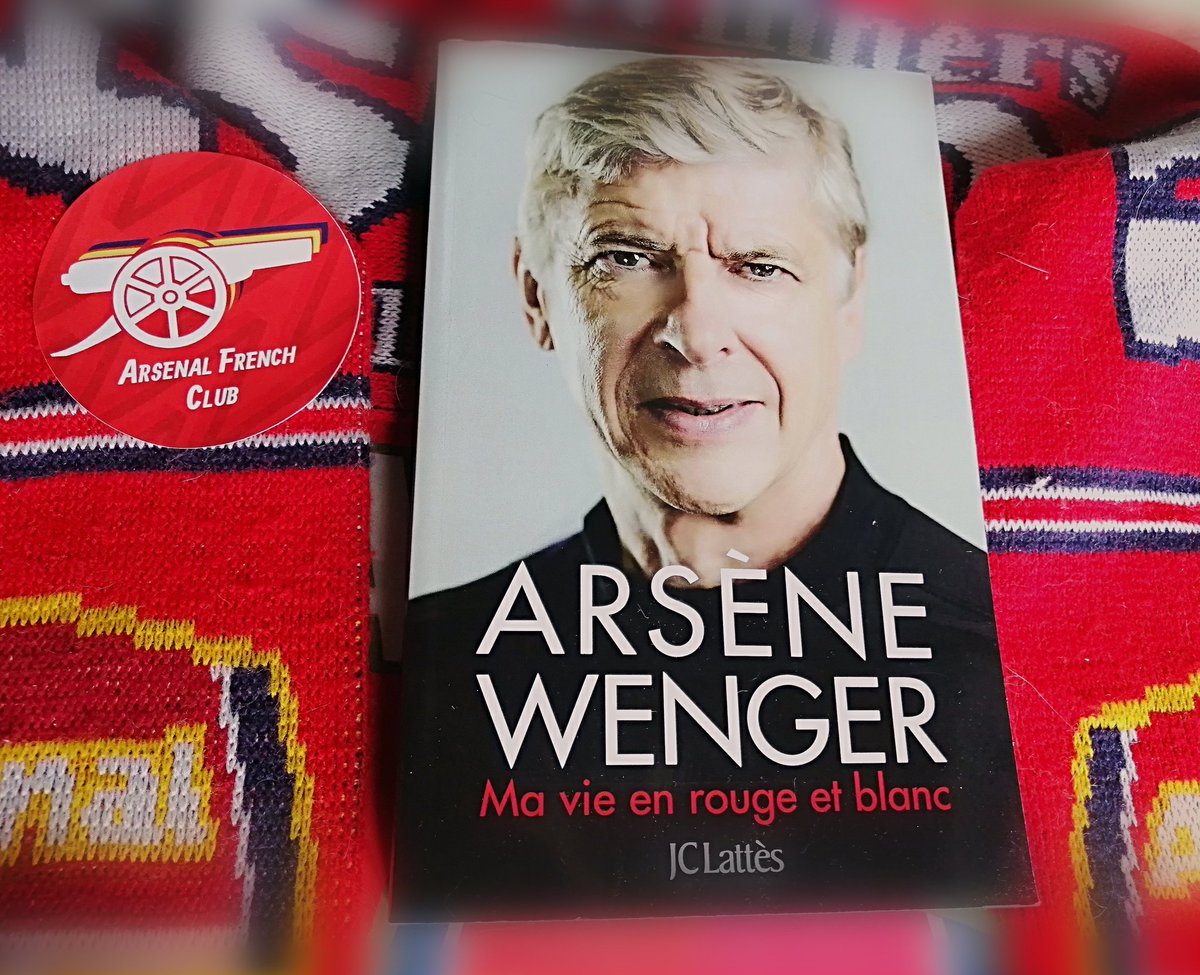 FrenchAFC's tweet photo. Demain, l'autobiographie d'Arsène Wenger "Ma vie en rouge et blanc" sera disponible! Grâce aux @editionsLattes, nous vous offrons la possibilité de gagner ce magnifique ouvrage ! Follow @FrenchAFC et RT ce tweet ! Un tirage au sort aura lieu pour définir les vainqueurs ! #AFC🔴⚪ https://t.co/LmGv8SL7lY