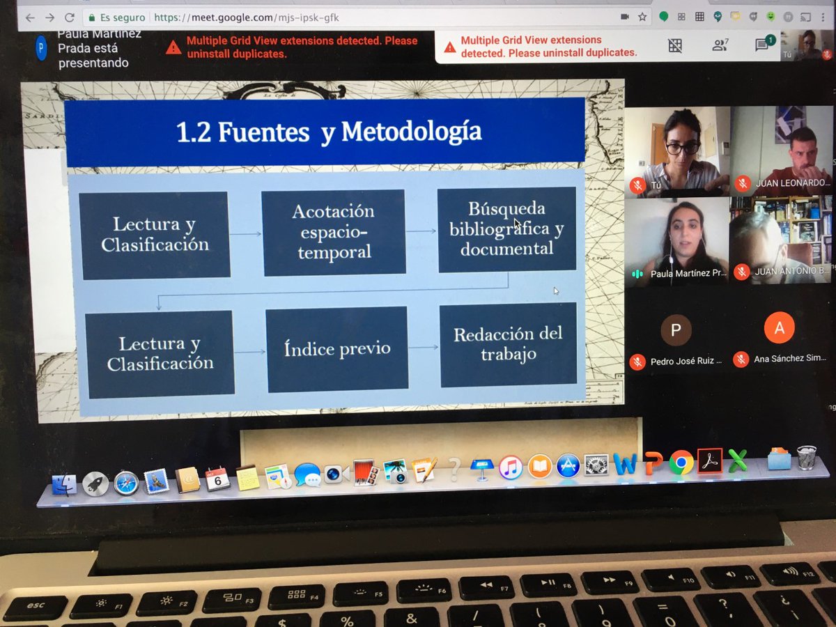 JLeonardoSoler's tweet photo. Tarde de defensa de trabajos fin de máster.
Línea de estudios #medievales.
Fructífera sesión: te hacen creer en profesión, formación académica y crítica del alumnado universitario y, en valor de Humanidades, especialmente la #Historia para con la sociedad.
#Mepam
@UA_Universidad https://t.co/y1c81e4UTs