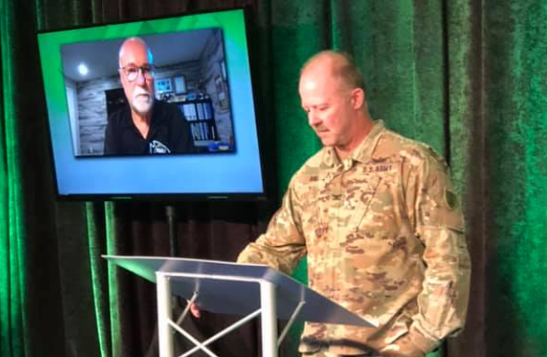 CyberCon 2020 is LIVE! Listening to "What Keeps You Up at Night" with Rob Keller, facilitated by Col. Dave Hall, ND National Guard. #cyberconbsc #cybersecuritymonth