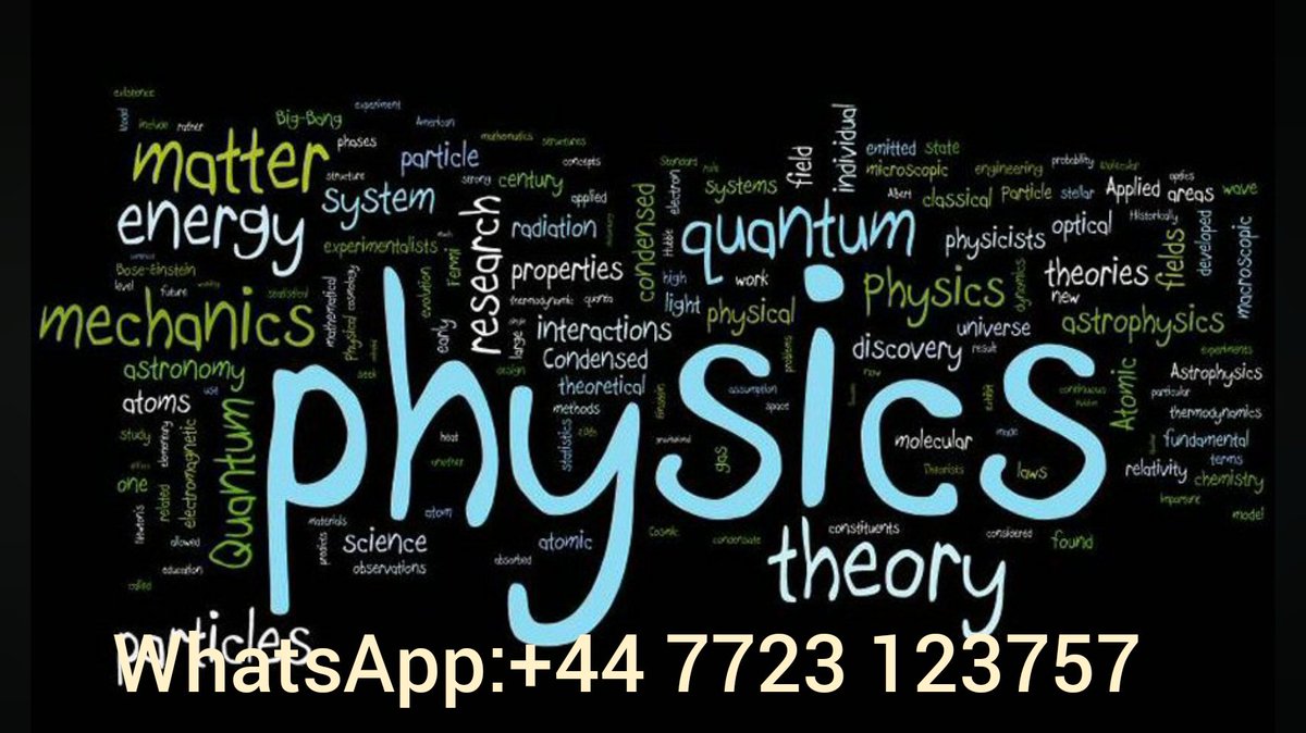 Online_Writers1's tweet image. #physicsassignment #physicshomework
#physics 
Physics Assignment Help is the right place for any query related to the subject. Tutors at Physics Assignment Help consider it to be their responsibility to elude students with any problem.

WhatsApp: +447723123757
DM
#essay #Exams