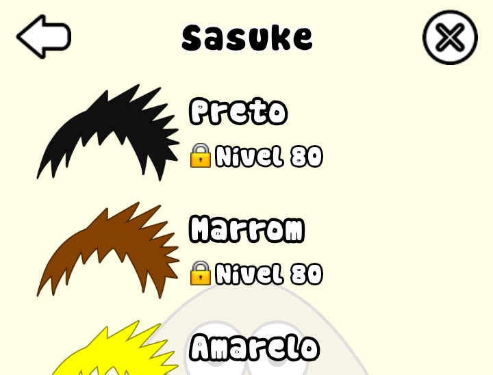 SUYAN 📌✨insta: @_menina_geek_ on X: E o Pou que tem a peruca do Sasuke  KKKKKKKKKKK  / X