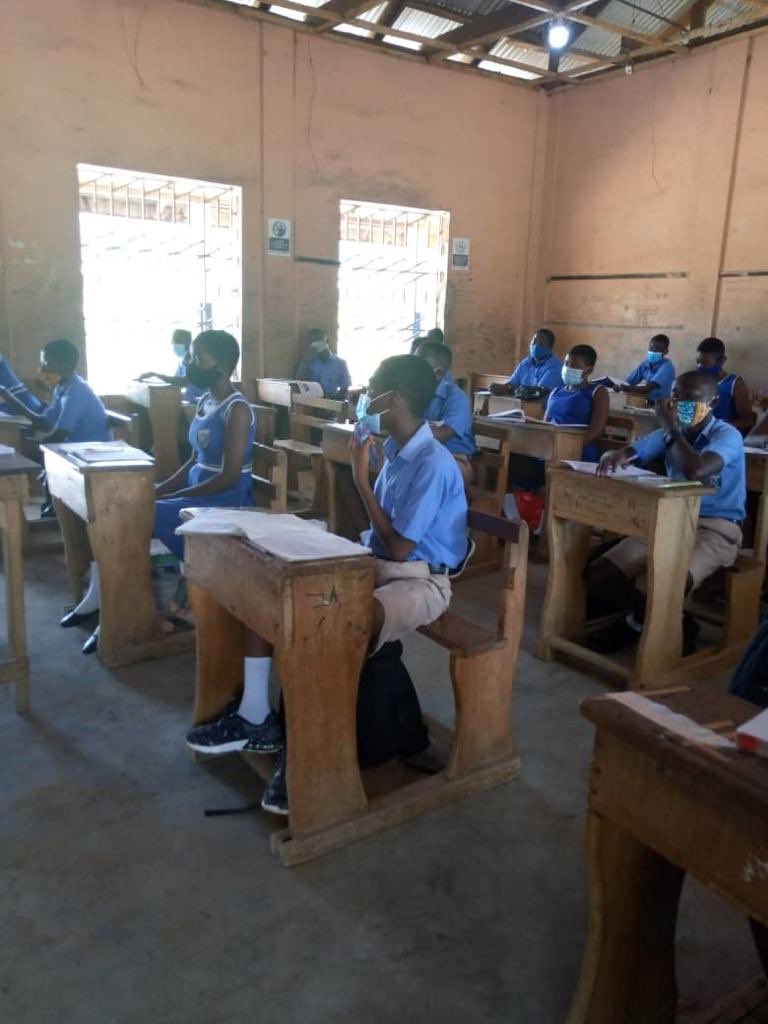 Wonderful to see learning starting again today in one of our partner schools <a href="/RiisModel/">Riis Presby Model Junior High School</a> ! We hope your Form 2 students enjoyed being back in the classroom! <a href="/StMungosFalkirk/">St Mungo's HS</a>