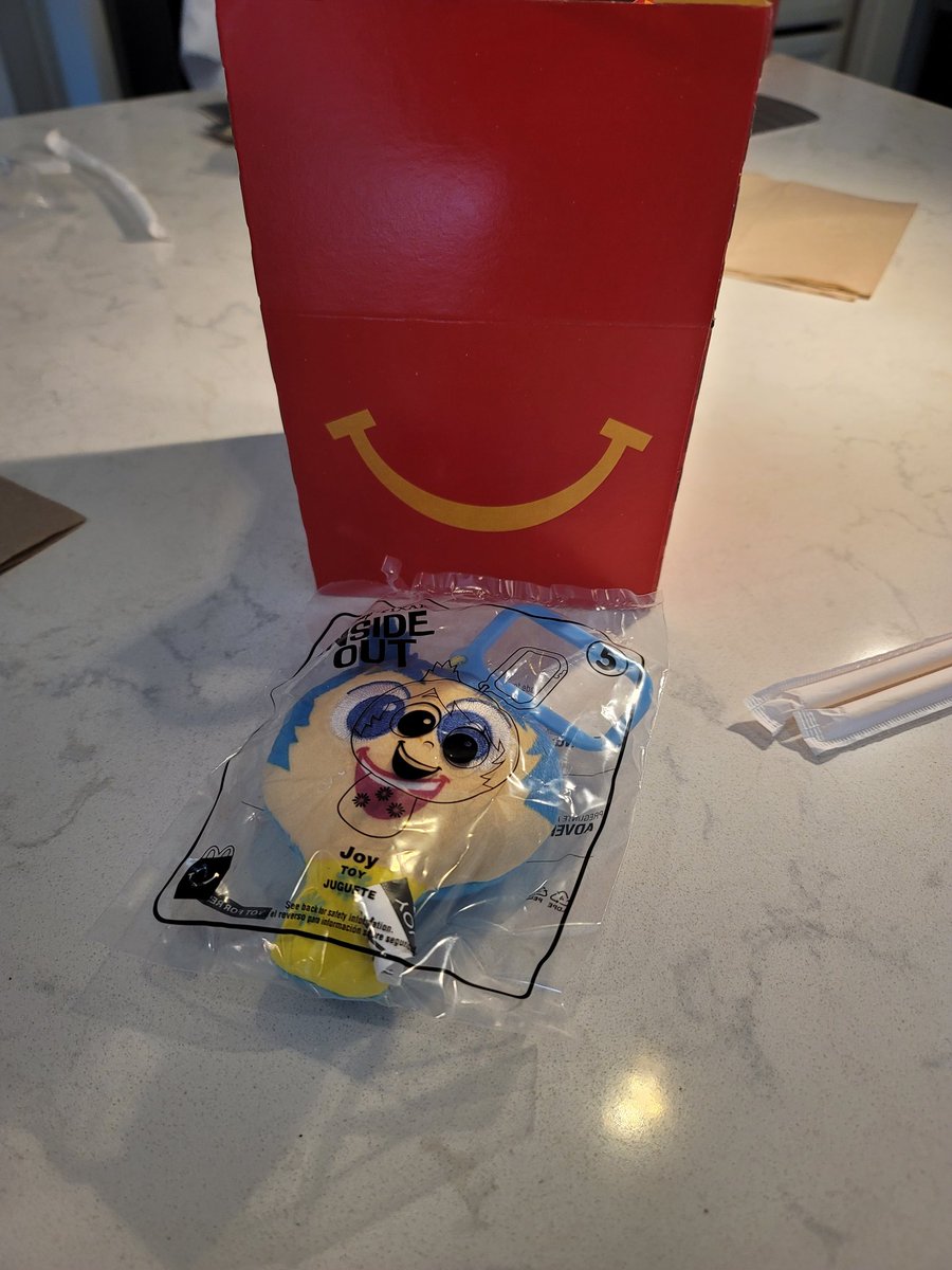 Jsratner's tweet image. With no movie tie-ins @McDonalds is scraping the bottom of its barrel for Happy Meal toys. I think this one is from 2015.