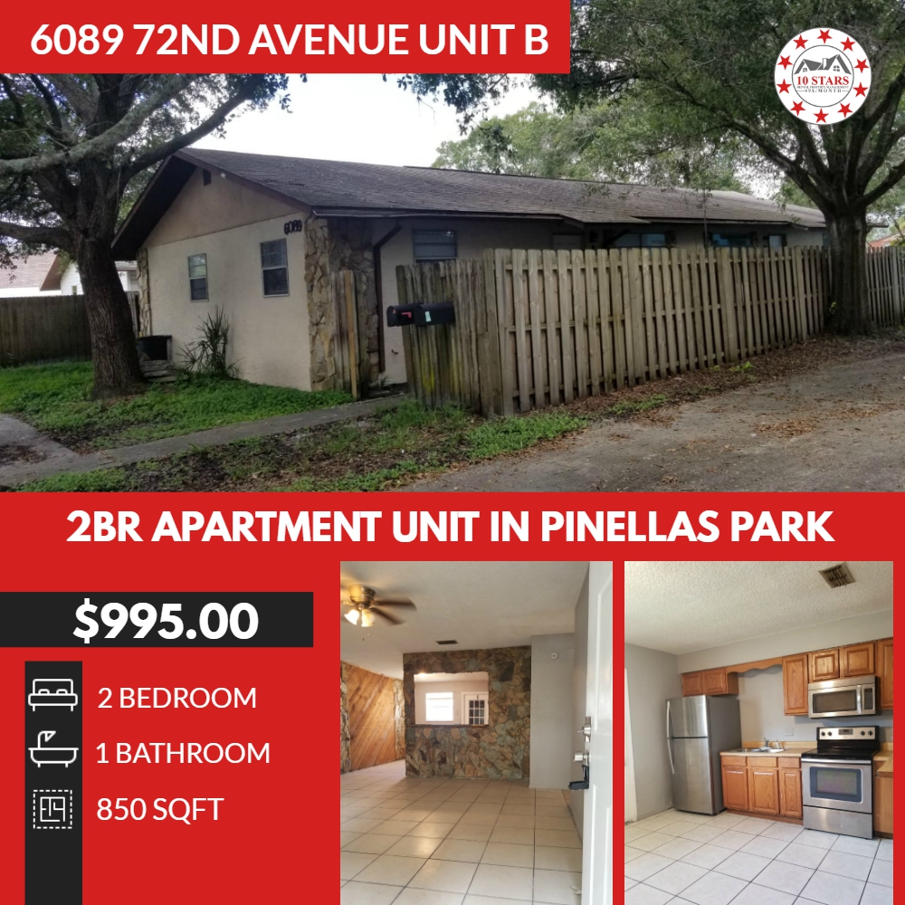 10starsM's tweet photo. Welcome to Pinellas Park Fl , Beautiful home 2 bed 1 bath.
- Pets allowed, maximum 2, no aggressive breeds
- Tenant pays all utilities
- Laundry hookups
-----
Learn more: https://t.co/Fztnbaz6z1
.
#10starshomes #wordpress #webdesign #website #seo #webdevelopment #web #blog https://t.co/NjViSwghar