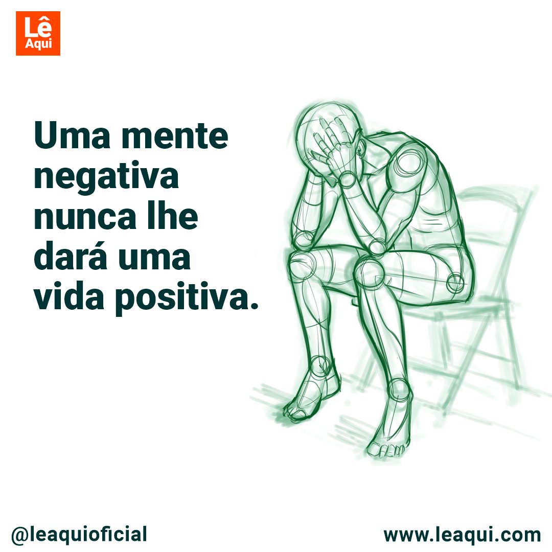 leaquioficial's tweet image. Uma mente negativa nunca lhe dará uma vida positiva.

Lêaqui: a mensagem certa na hora certa

#leaqui #poderdopensamento #pensamento