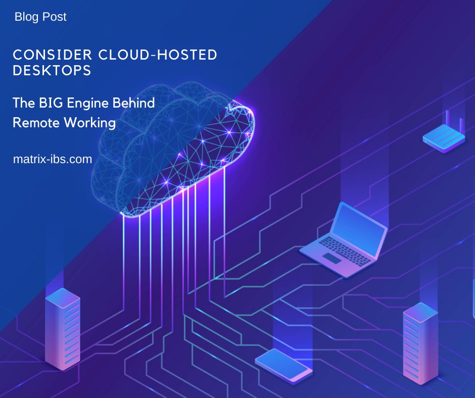 If you want help supporting your remote workforce with desktops delivered from a robust cloud platform, please email us! At Matrix, we can help you design, configure, and deploy your optimized hosted desktop solution. bit.ly/2GjX40h