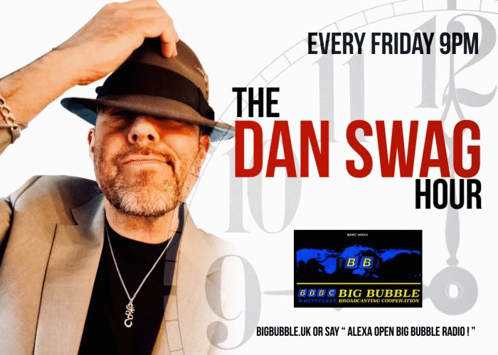 DanSwag's tweet photo. Friday’s show repeated tonight at 9pm on https://t.co/E7F6rXlLhM @GoWhitstable @BigBubbleUK @KingGeekUK @ https://t.co/KCW6OrNnyo