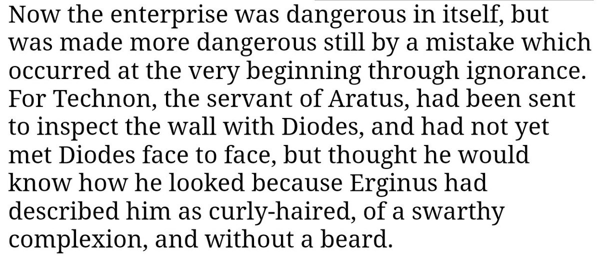 The greek philospher Plutarch describing a syrian mercenary as "swarthy" and "curly haired", a carbon copy description to that of egyptians. If you want to prove egyptians were black, you have to prove syrians are black.