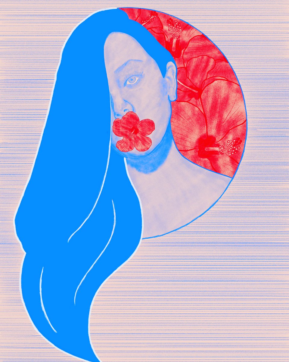 inkterrorist's tweet photo. “La flor de un día“ model @MarttyAr #inkterrorist #sonrie #digitalart #cryptoart #love #illustration #illustrationart #Procreate #sheismagic https://t.co/3sshid7whi