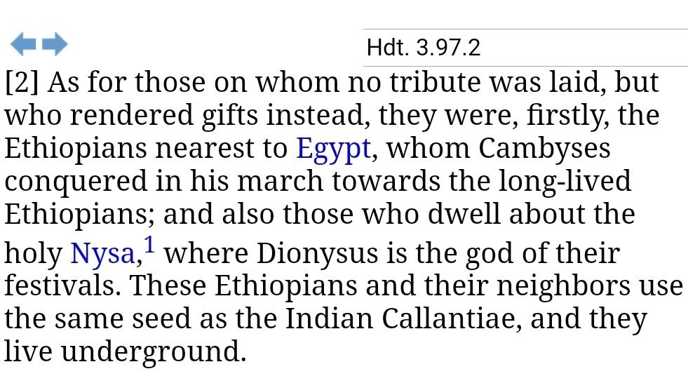 The great greek philospher, Herodotus, used the word Aethiope to refer to the inhabitants of both the lands beneath Egypt and Libya (used to refer to all Maghreb North africans) as well as southern indians, as the word literally meant "burnt skin" as in to refer to the