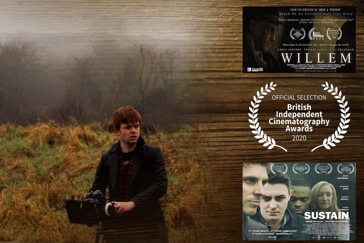 Sustain_Movie's tweet photo. Congratulations to our wonderful Director of Photography, Joshua, who developed the unique visuals for Sustain and which has helped the film become an official selection at the 2020 British Cinematography Awards! 
Congratulations Superstar!!!! #indiefilm #supportindiefilm #film https://t.co/FByM7nUgkO