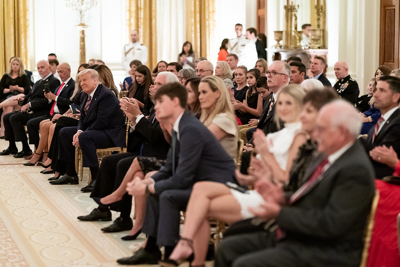 More pics from the White House Flickr page....you can see Chad Wolfe is there from DHS. Has anyone asked him about his status?