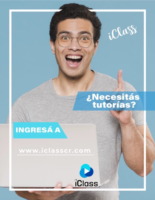 iClassCR's tweet image. ¡Ahora con iClass será más fácil encontrar profesores y tutores de calidad!

Ingresá a iclasscr.com