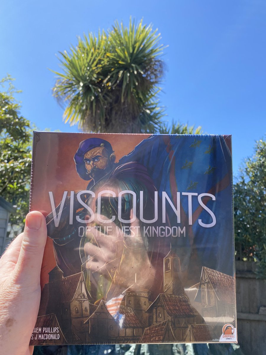 This beauty turned up today! Great NZ designer and a great addition to his series! #viscountsoftgewestkingdom
