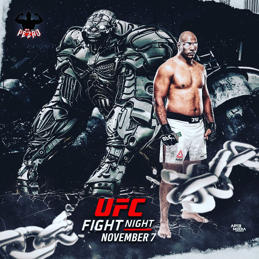 🇧🇷7 de novembro estou de volta e 100% para guerra.
.
🇺🇸 November 7 I'm back and 100% for the war
.
#ufc #ufcvegas #vaipezao #gopezao #lasvegas #mma #deusnocomando #godisgood #gorilla