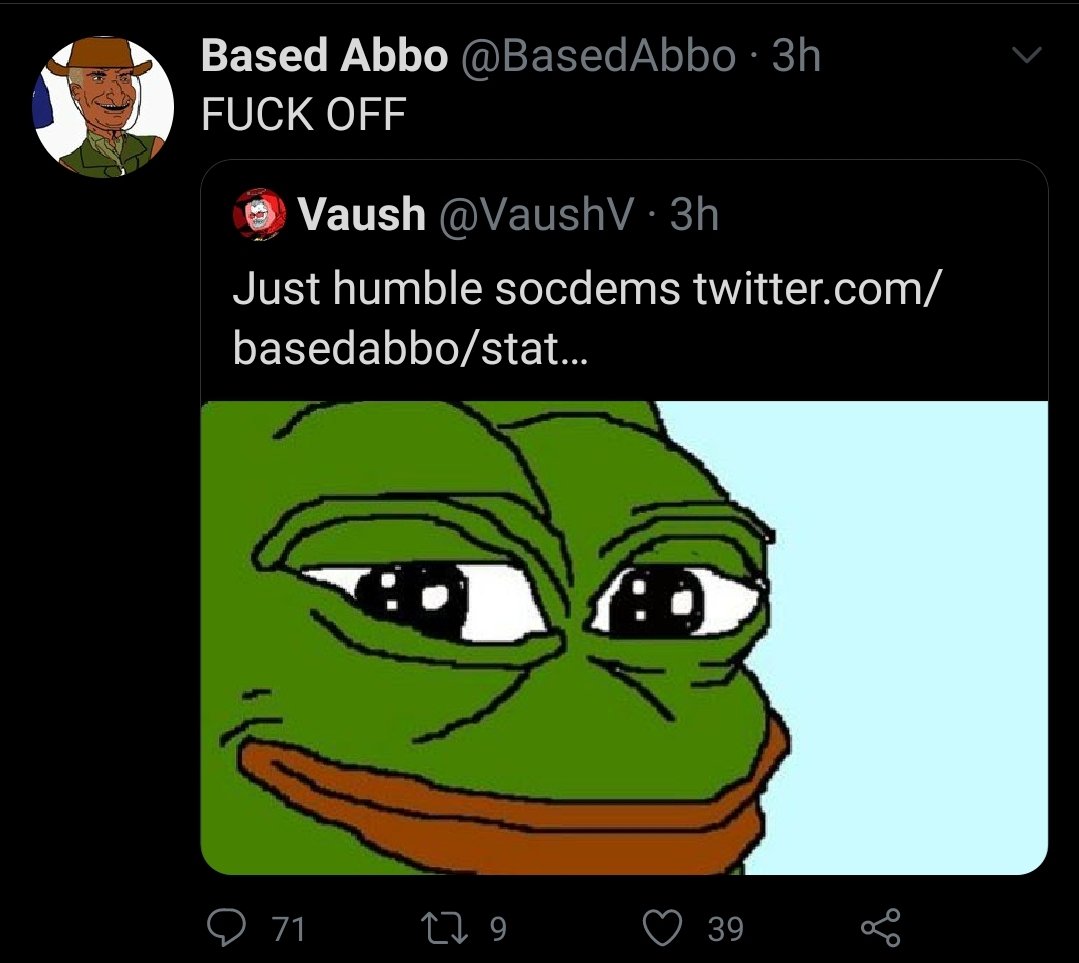 Someone order this dude the highest grade Copium. The cheap shit ain& #39;t going to cut it.