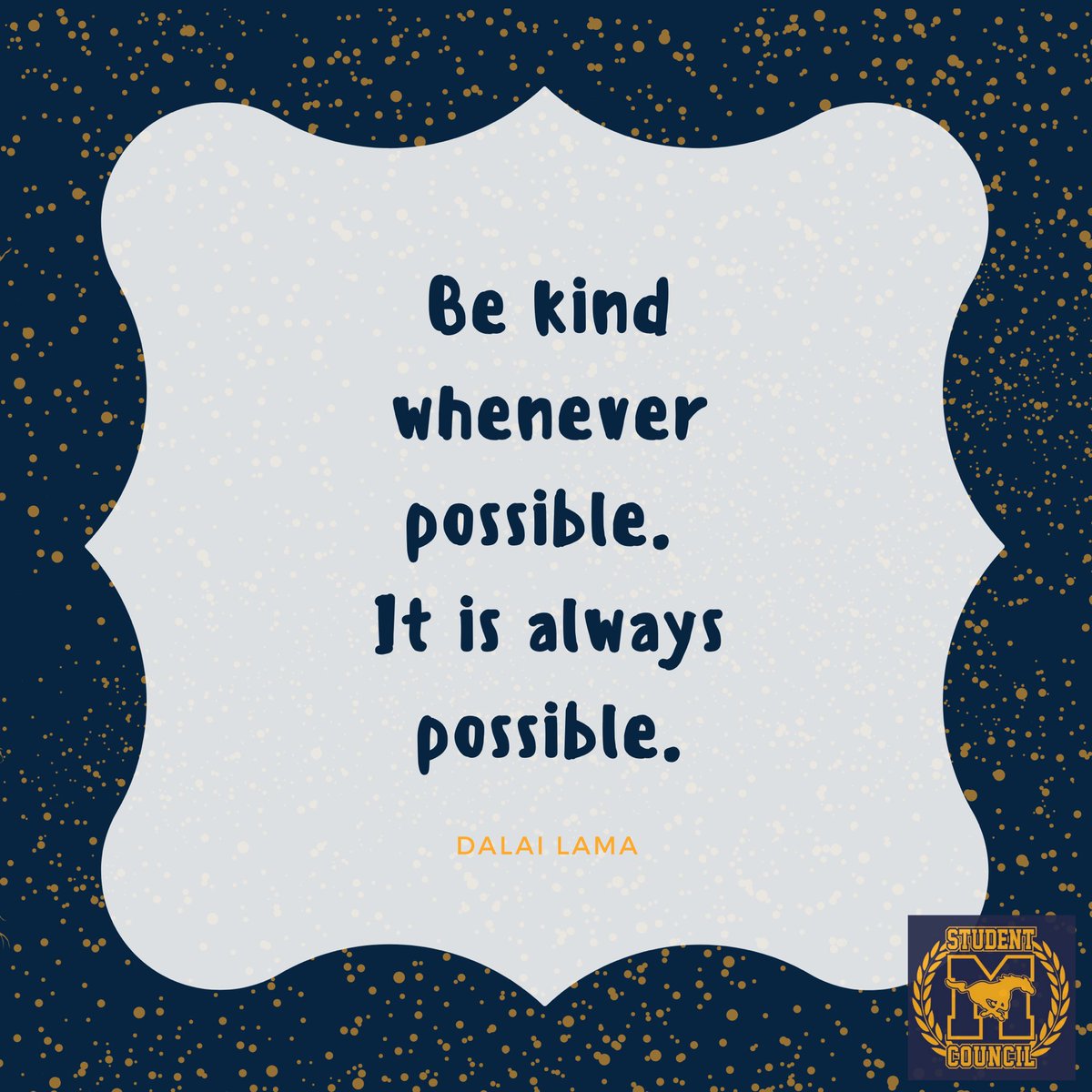 Did you know it’s the Week of Respect? Be kind to one another💙💛