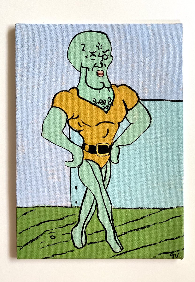 Handsome squidward the man of our dreams