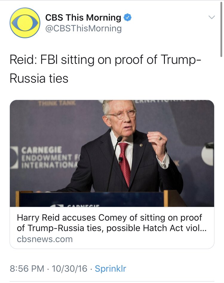 He isn’t on twitter but again it’s really hard to overstate the role of Harry Reid in the creation of everything dumb and bad in our present politics.