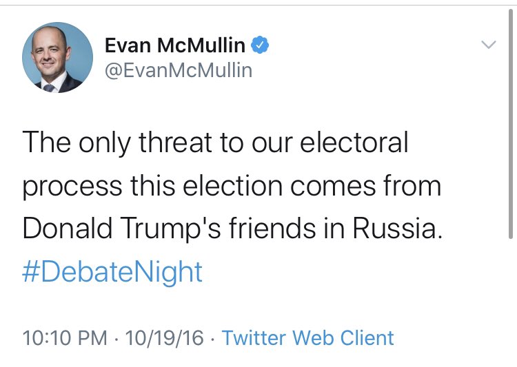 I will never forgive myself for supporting the candidacy of  @EvanMcMullin. I was bamboozled, I’ll admit it.