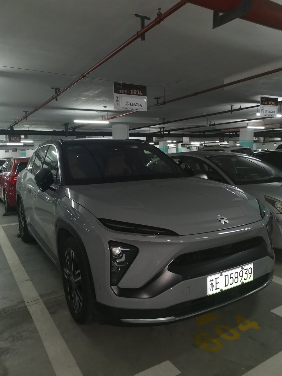 LeoWongggg's tweet image. A Chinese brand electric car parking underground in a community of Soochow
#China 
#Soochow
#Jiangsu
#RealChina