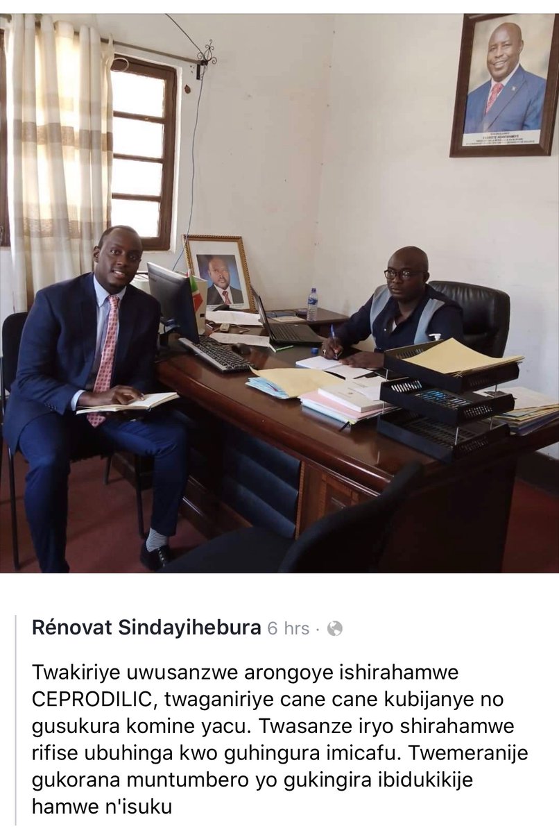 Irumva_'s tweet photo. Nous remercions vivement l'Admcom De Mukaza @sinrenovat pour cet Engagement qui ne cesse d'illumine notre commune; nous nous engageons corps et âme en sensibilisant et en valorisant ces déchets biodégradables&amp;non-biodegradable.
@ClaudeBochuEU 
@VeroniqueKabon1 
@KouassiNicole https://t.co/cbT3zumKYF