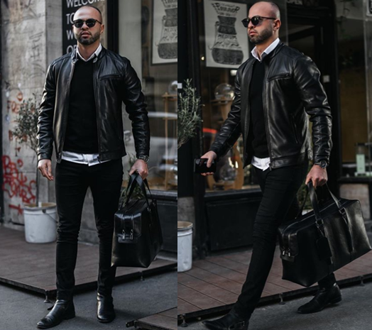 3) In terms of style, all my advice applies to you even if you are bald. Do you want to dress more rakish?It'll work. Credit:  https://bit.ly/33BtDzR 