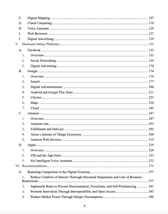 Bam, there it is. After more than a year of bipartisan investigations of Google, Facebook (plus Apple and Amazon), the U.S. House antitrust report just dropped. Time to go into deep-read mode. Tweets likely comin'. cc  @dcnorg  https://judiciary.house.gov/uploadedfiles/investigation_of_competition_in_digital_markets_majority_staff_report_and_recommendations.pdf