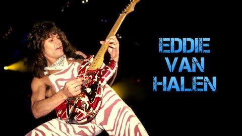 Wow, I'm so shocked and saddened to hear the news of Eddie Van Halen's passing. RIP