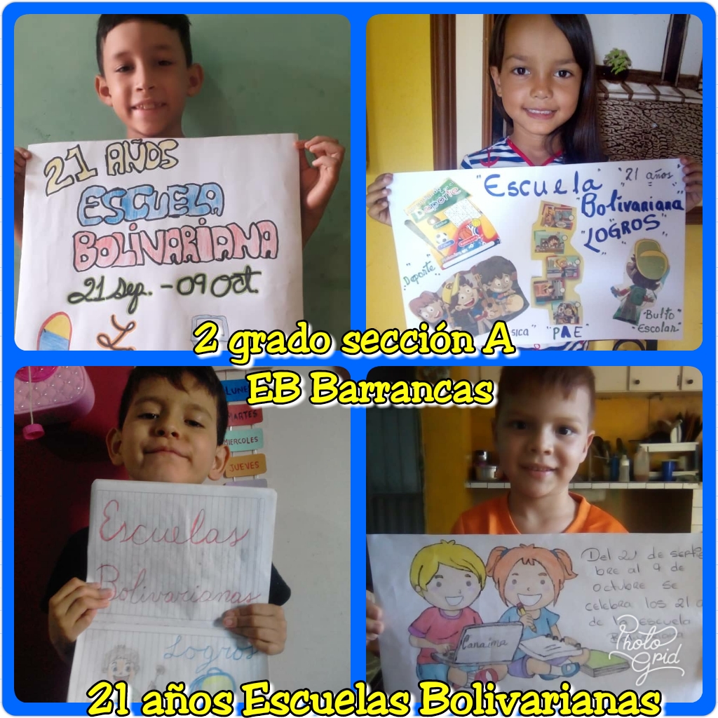 21 años de nuestras escuelas Bolivarianas.#CadaFamiliaUnaEscuela .@MPPEDUCACION .@ZonaEducTachira .<a href="/charlychaves/">Charly Rojas Chaves</a> .<a href="/moveducardenas/">S.B.</a>