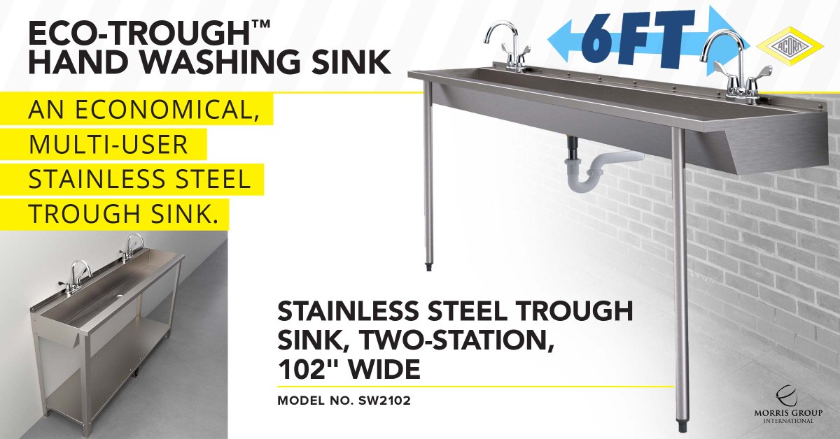 AcornEng's tweet photo. Keep your hands clean—and your distance—with the Acorn® Eco-Trough™ #handwashing sink. Models for 1–4 users available, including one specifically designed for distancing. #handhygiene #sensorfaucets #specifiers #touchless #education #facilities
🧼 https://t.co/6NN2YEobax 💧 https://t.co/5b9UJ7gqUT