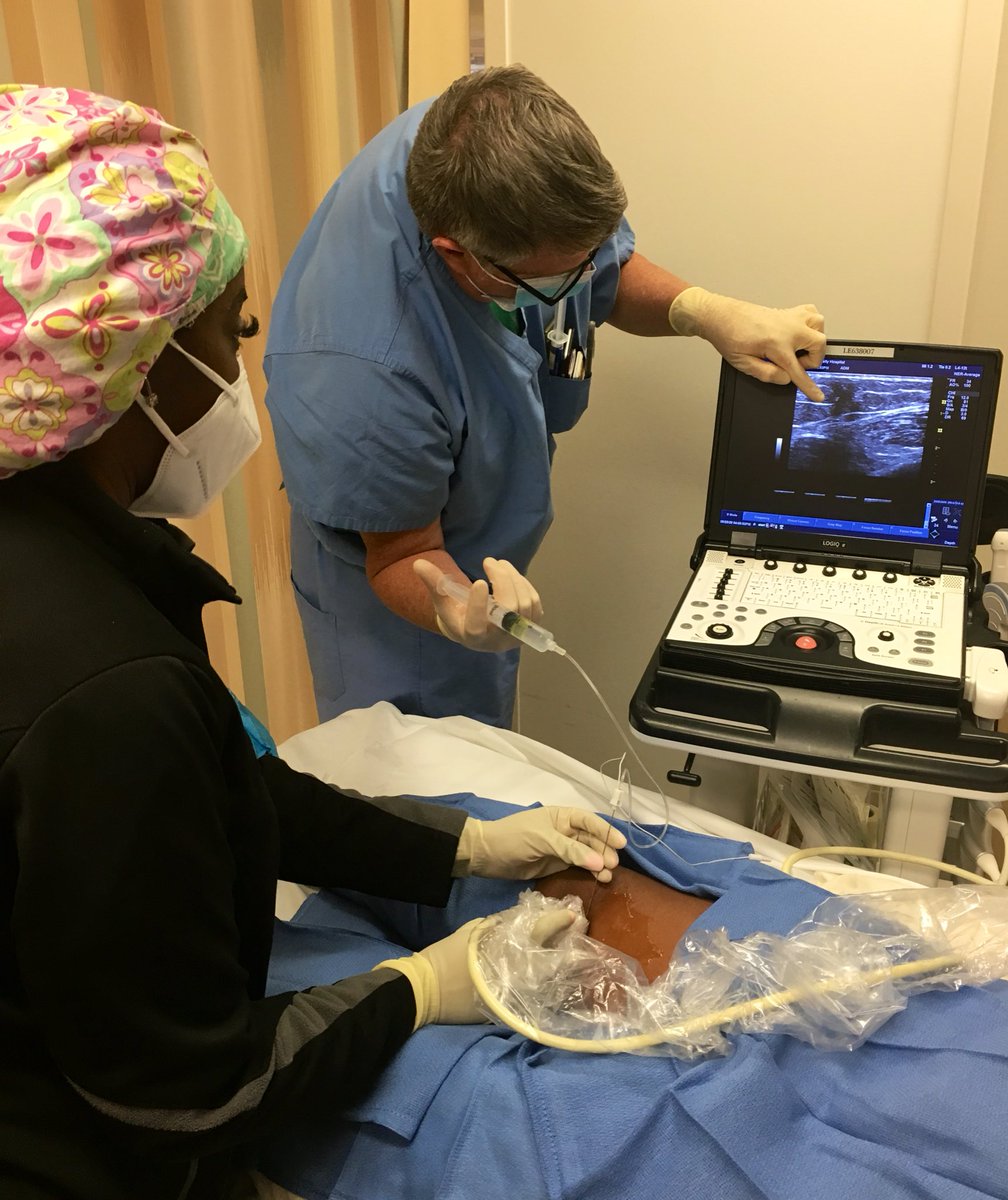 ResidencyTemple's tweet photo. We have a comprehensive regional anesthesia curriculum, with full days of 1:1 instruction and a lot of hands-on experience!  @ResidencyTemple @ASRA_Society https://t.co/R7fZgy1uRu