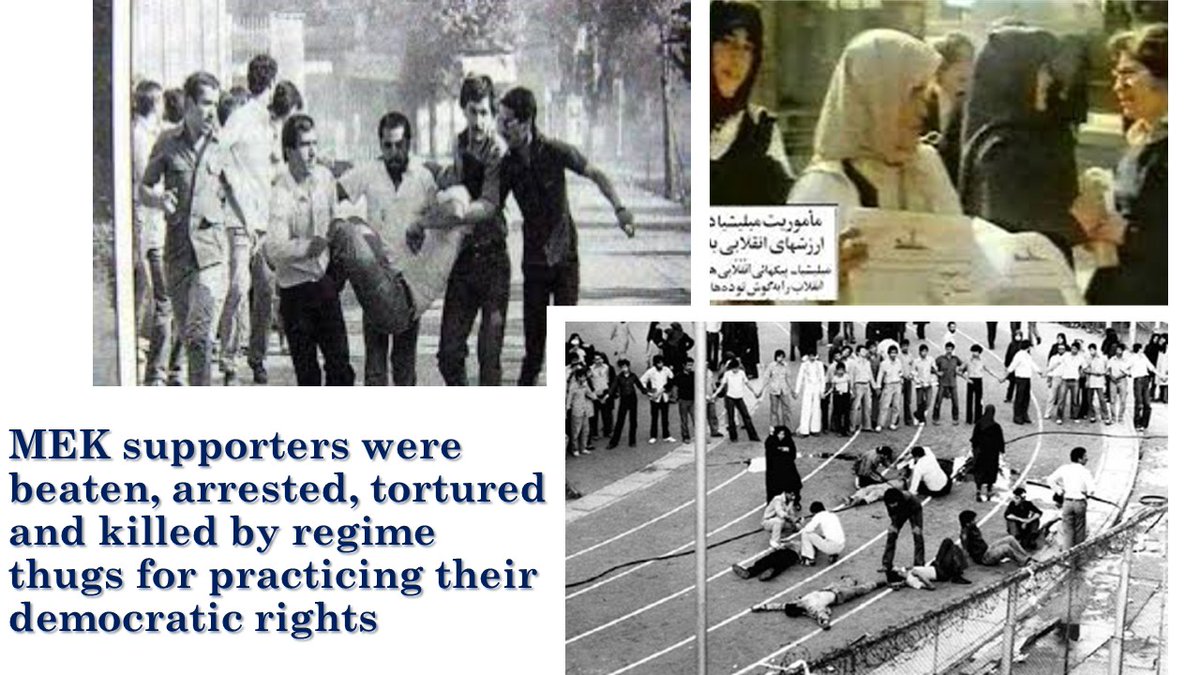 7)During the early days after the 1979 revolution, it was  #MEK that stood up to the gradually advancing religious dictatorship. MEK paid a heavy price for exposing every new religious dictatorship.