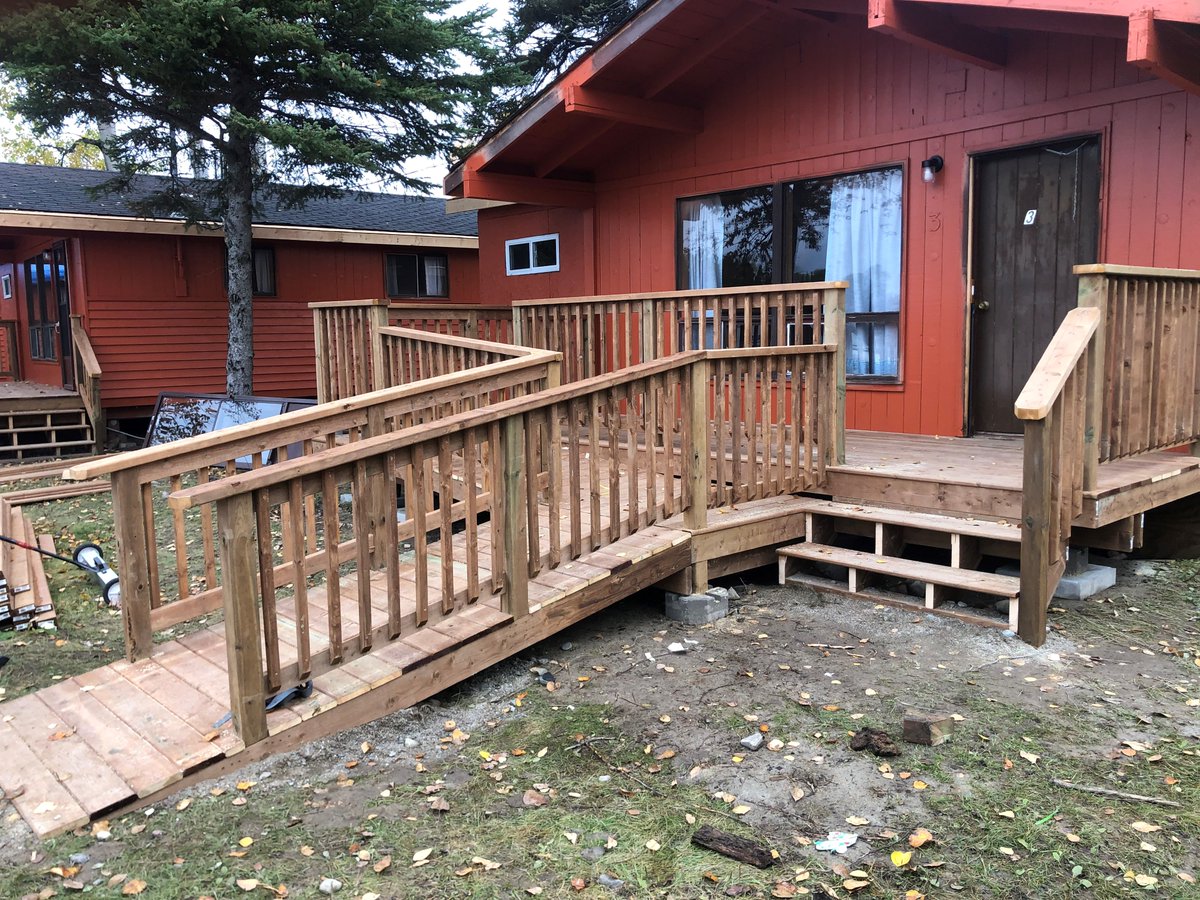 WinmarSSM's tweet photo. Our skilled crews have been busy up north renovating a slew of cabins for our client. 🍁

Check out these beautiful photos, showing the cabins and their transformation journey. Stay tuned to see the final product 🧰🇨🇦 https://t.co/j31xdYJtZ6