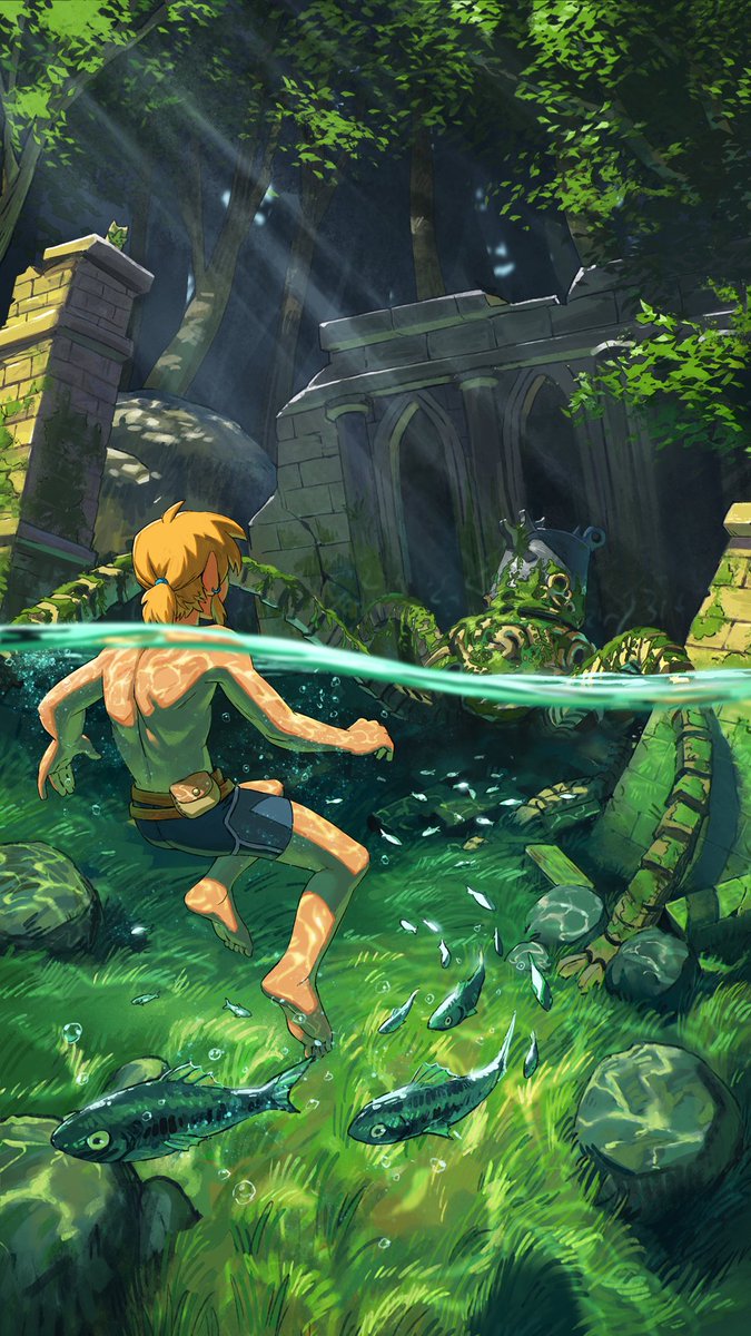 malintfalch's tweet image. Y&apos;all want some wallpapers😳👉👈...? Edited my most popular Zelda fanart into phone wallpaper format bcause I&apos;ve been seeing people using them but they were the wrong format...