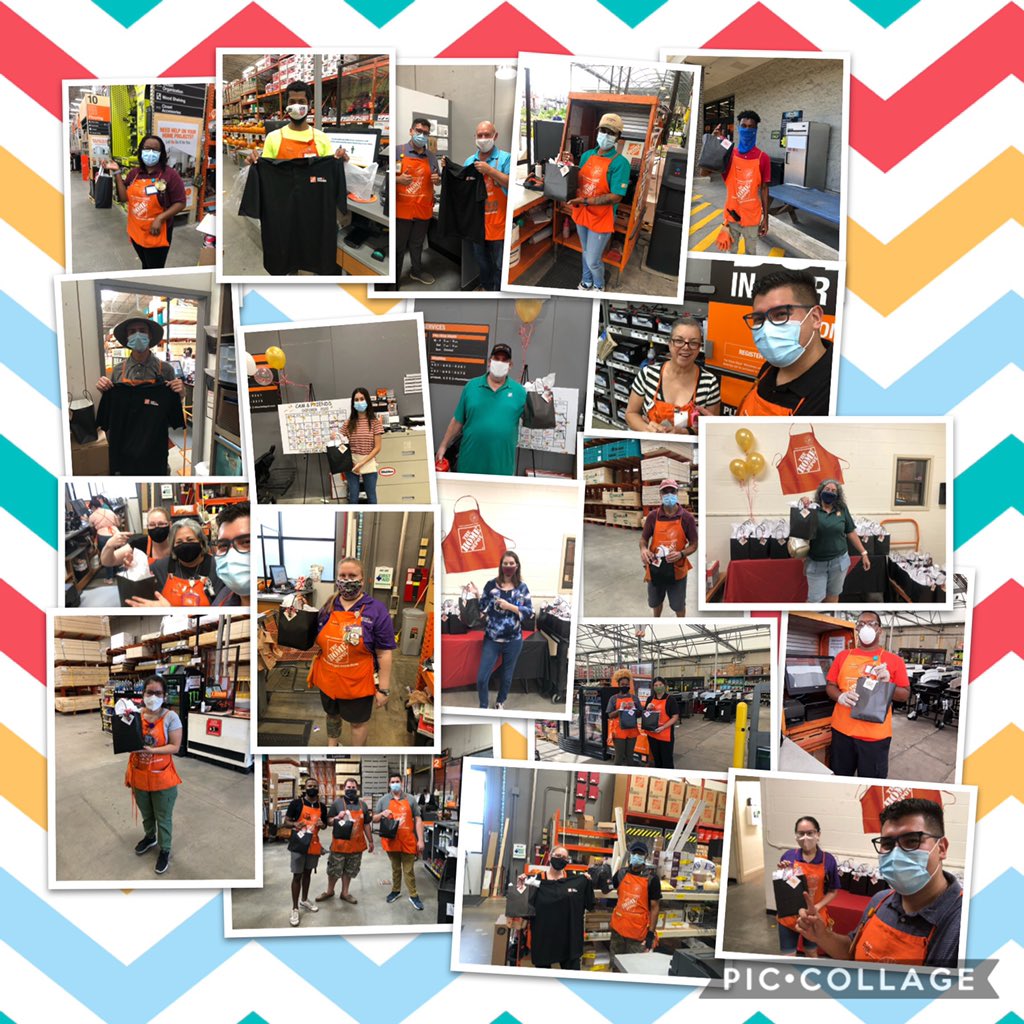 Cashier Appreciation Month handing out goodie bags with the help of <a href="/Debbie0721/">Debbie Green</a> and <a href="/Dawn0263TRC/">Dawn</a> the associates are loving it! #CAM #camandfriends2020