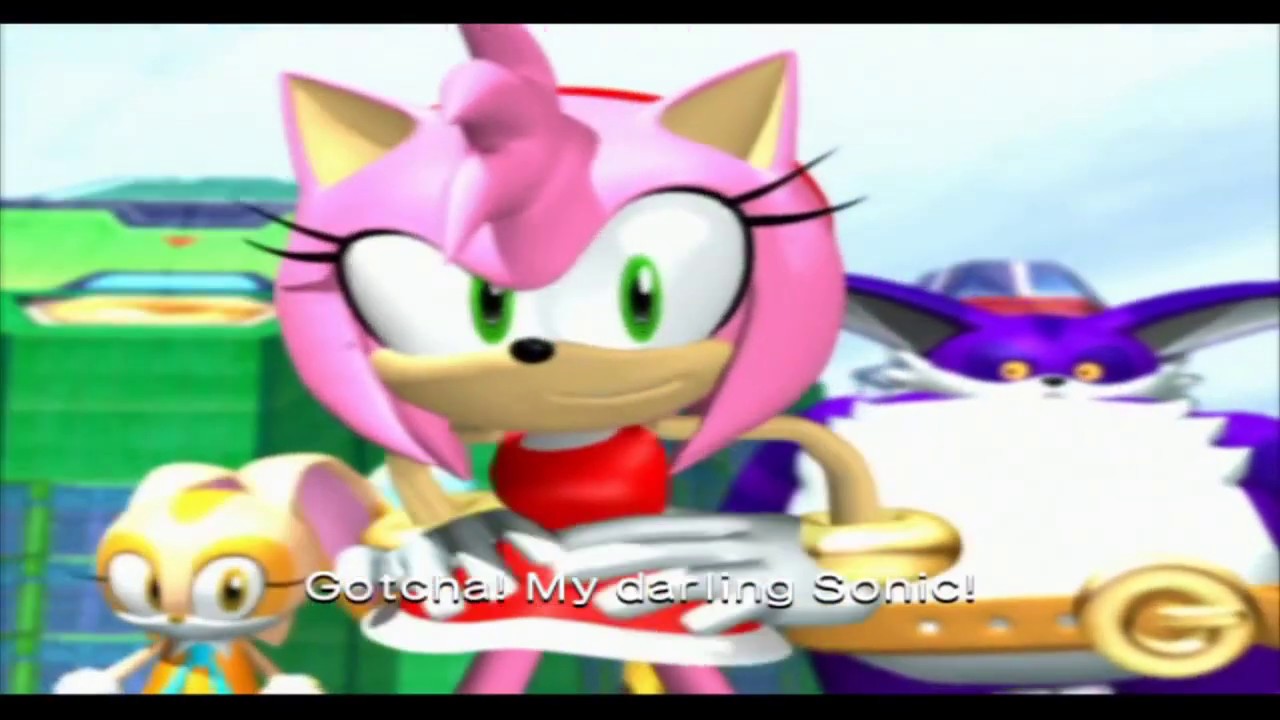 sonic the hedgehog, amy rose, tails, knuckles the echidna, cream