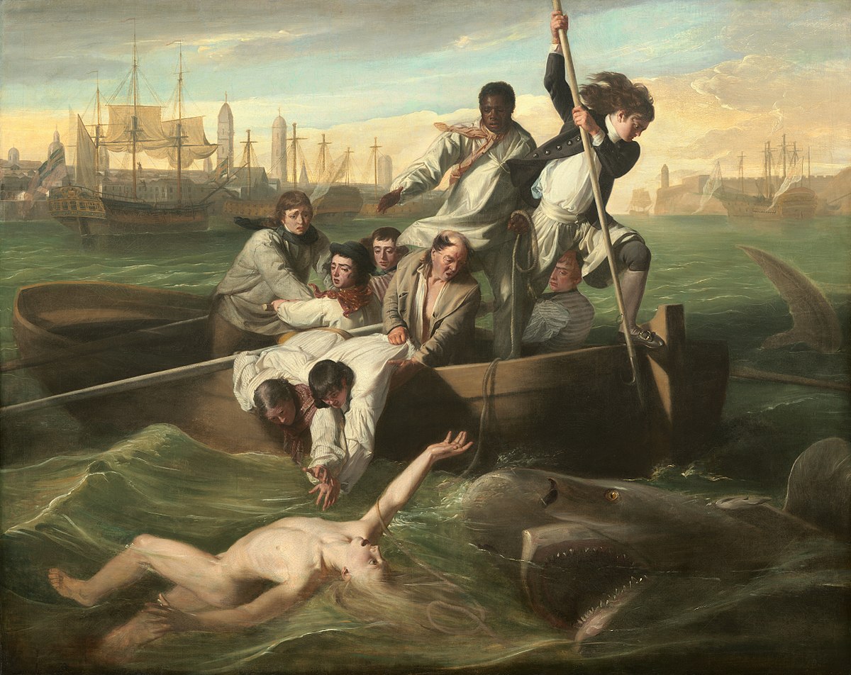 People say it's not art, but it IS art.Anything can be art.The question becomes, "Is it GOOD art?"It's that's purely subjective.I love art that I can study for hours. Art that sticks with me.Watson and the Shark, by John Singleton Copley.Once seen, never forgotten.