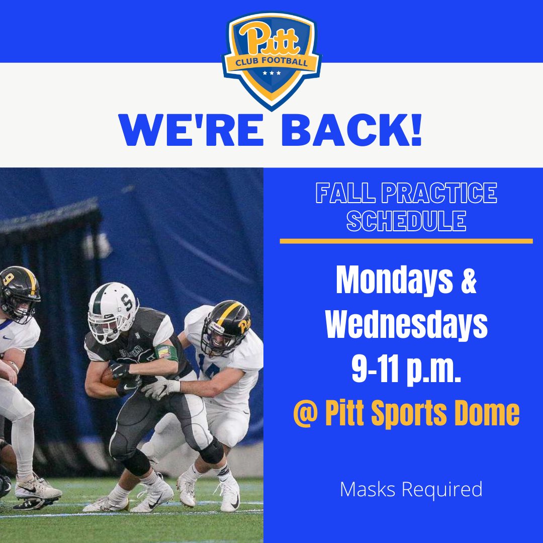 Pitt Club Football tweet media