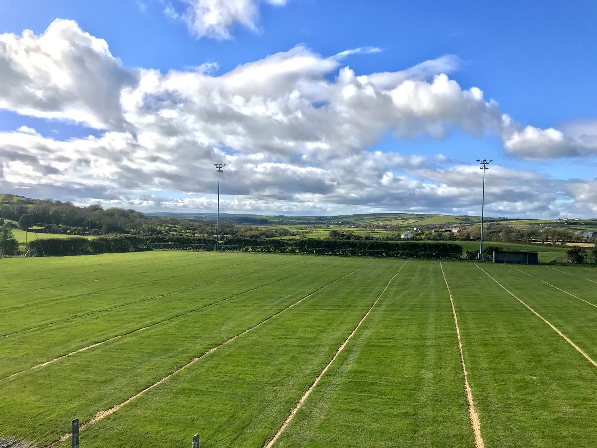 Great progress being made in <a href="/BarryroeGAAClub/">BarryroeGAAClub</a> primary drainage completed and under way with gravel banding <a href="/carberygaa/">Carbery GAA</a>