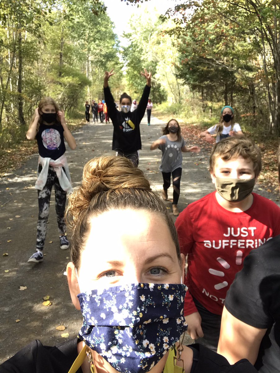 What a beautiful day for students in #6schurman to participate #terryfox2020!! <a href="/BerwickSchool/">Berwick School</a> <a href="/AVRCE_NS/">Annapolis Valley Regional Centre for Education</a> <a href="/TerryFoxCanada/">Terry Fox Foundation</a>