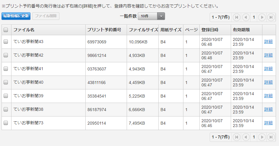 #ていお亭新聞 73号および2周年記念リバイバルを配信しました。セブン予約番号は画像をご参照ください。(期限一週間)ローソン・ファミマ・セコマはユーザー番号【CERF6WYJG7】(期限12日) 
