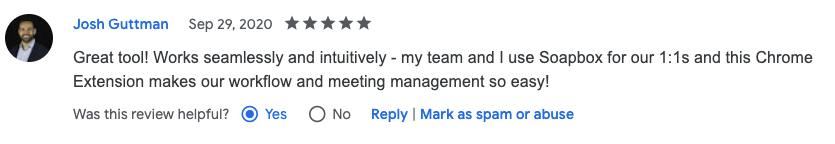 ⭐️⭐️⭐️⭐️⭐️ from @joinlane's Josh Guttman ❤️ Thanks!