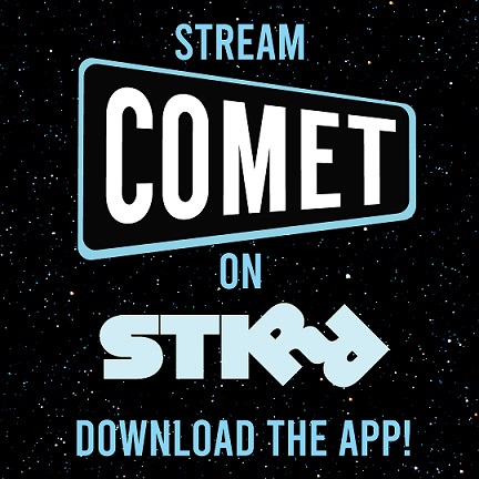 WatchComet's tweet photo. Looking for COMET TV? Use the STIRR APP! It's #FREE on iPhone, iPad, Android, Android Tablet, ROKU, Apple TV and Amazon Fire TV. https://t.co/aPkUjdsLtU  @WatchSTIRR https://t.co/TALvScSVvi